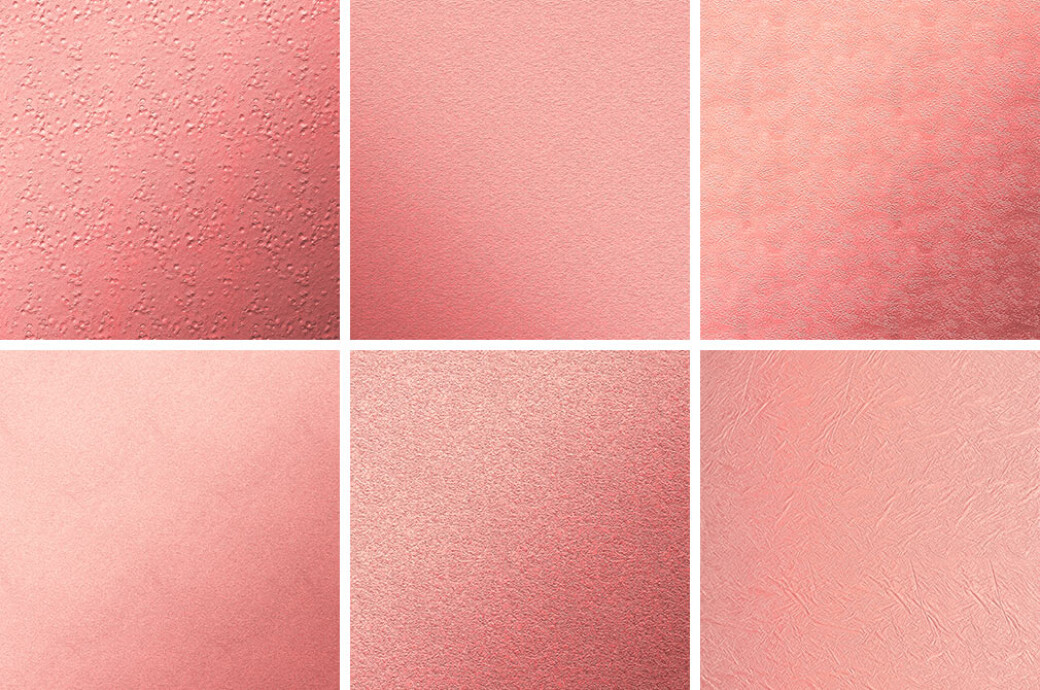 Rose Gold Free Foil Textures