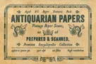Antiquarian Papers. 20 Premium Textures