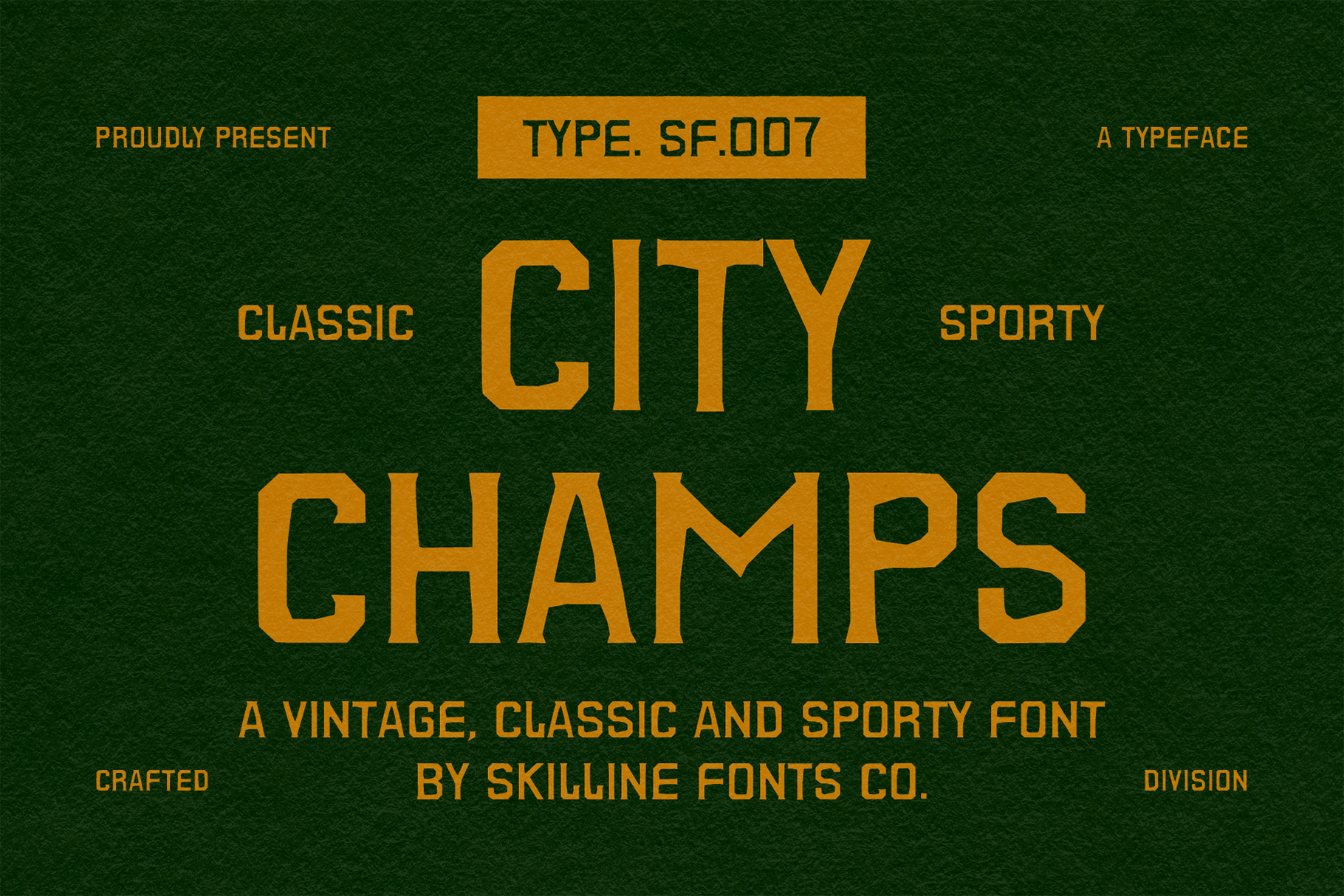 City Champs - Classic Sporty Font