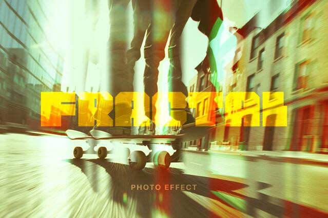 Fractal Mirror Photo Effect