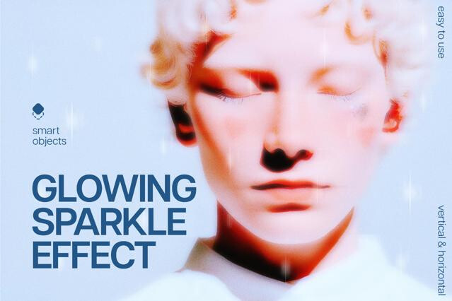 Glowing Sparkle Photo Effect