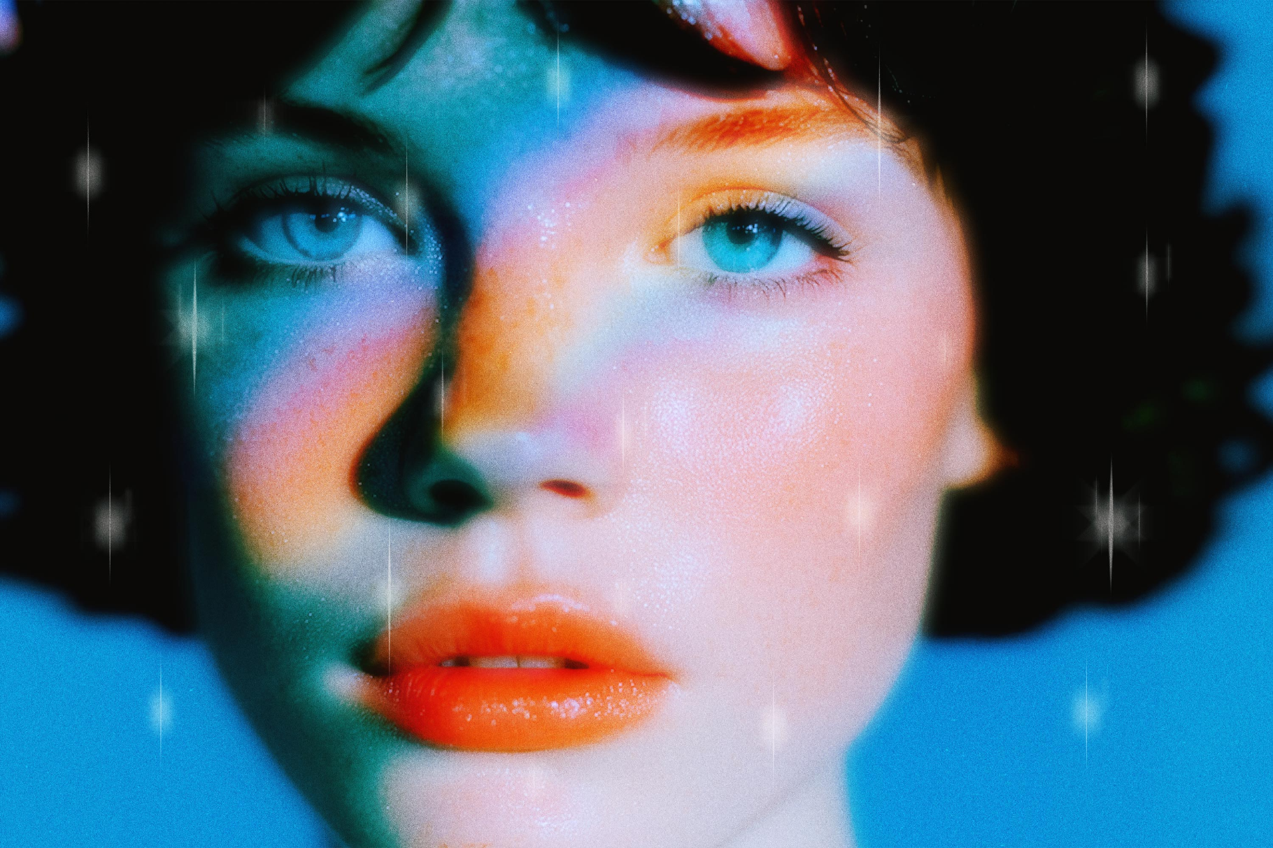 Glowing Sparkle Photo Effect