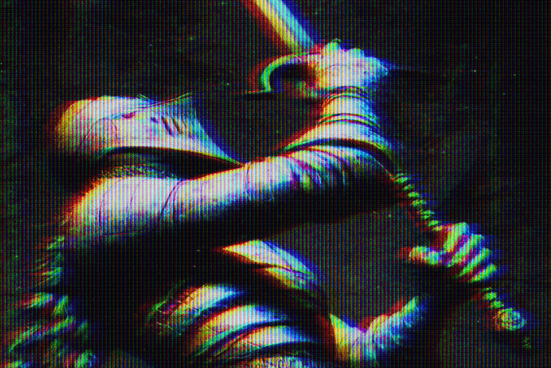 Vintage CRT Digital Effect