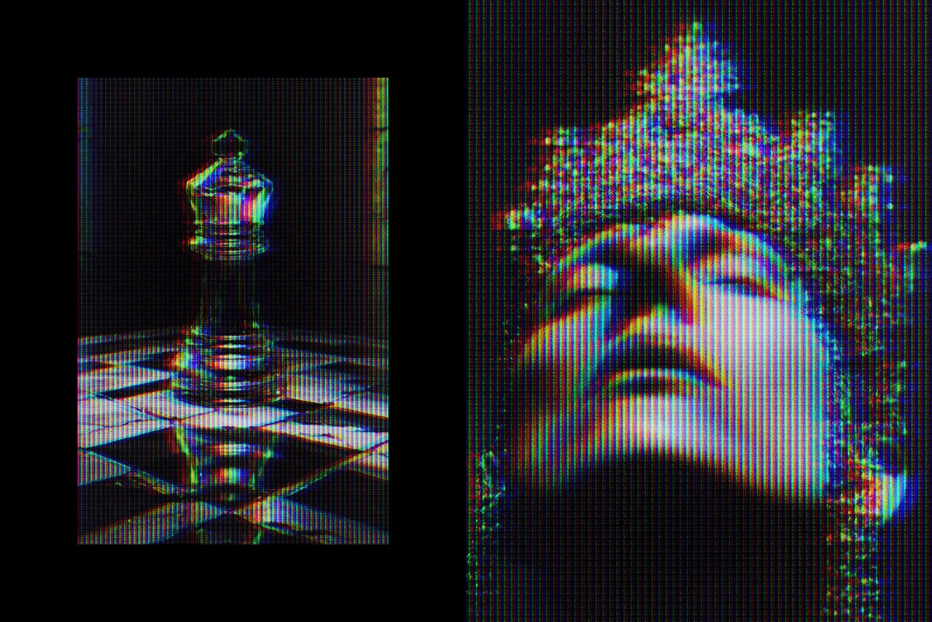 Vintage CRT Digital Effect