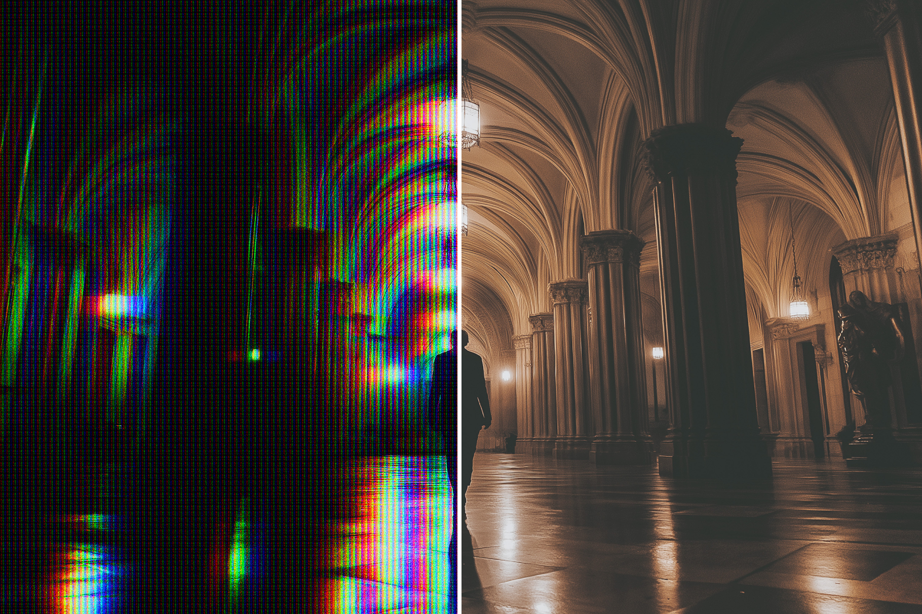 Vintage CRT Digital Effect