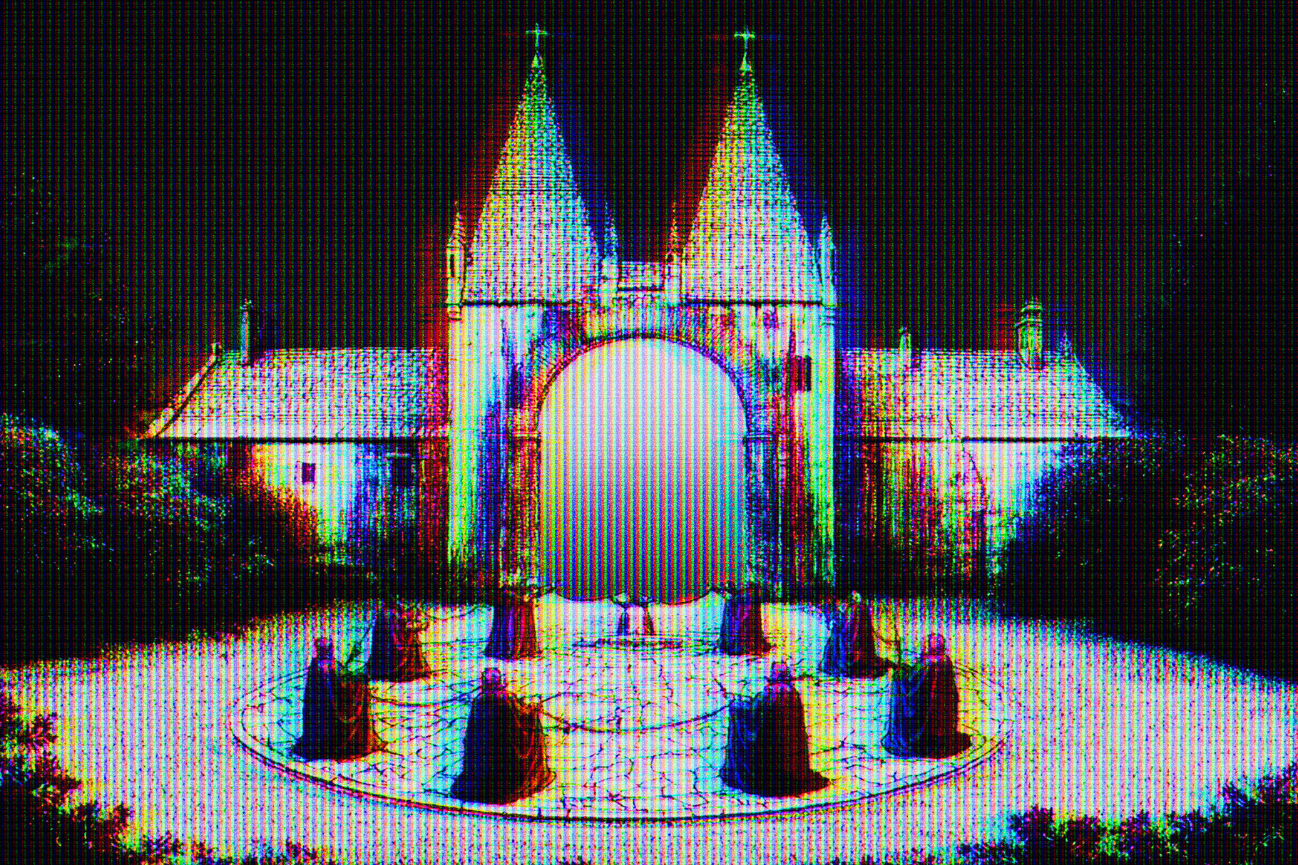 Vintage CRT Digital Effect