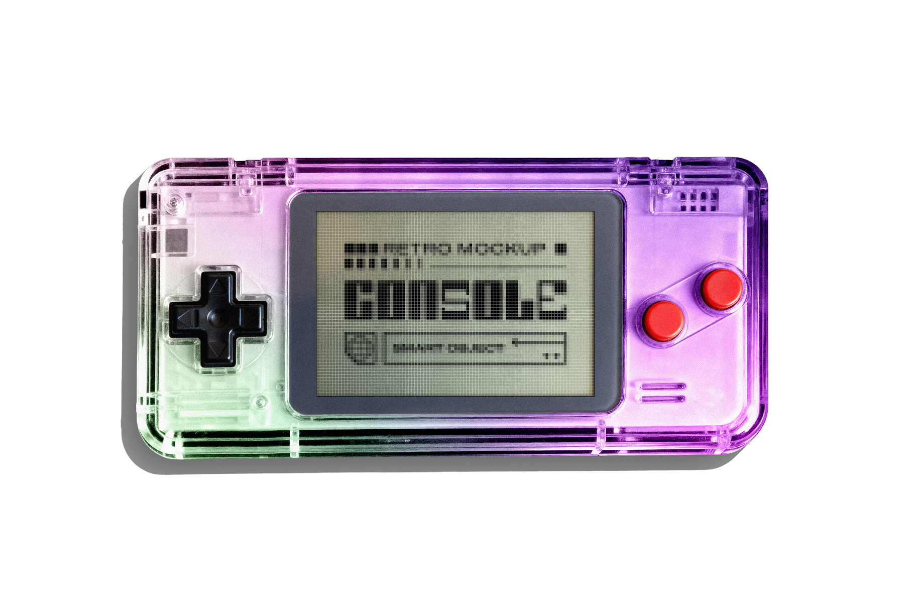 Retro Gaming Console Mockup