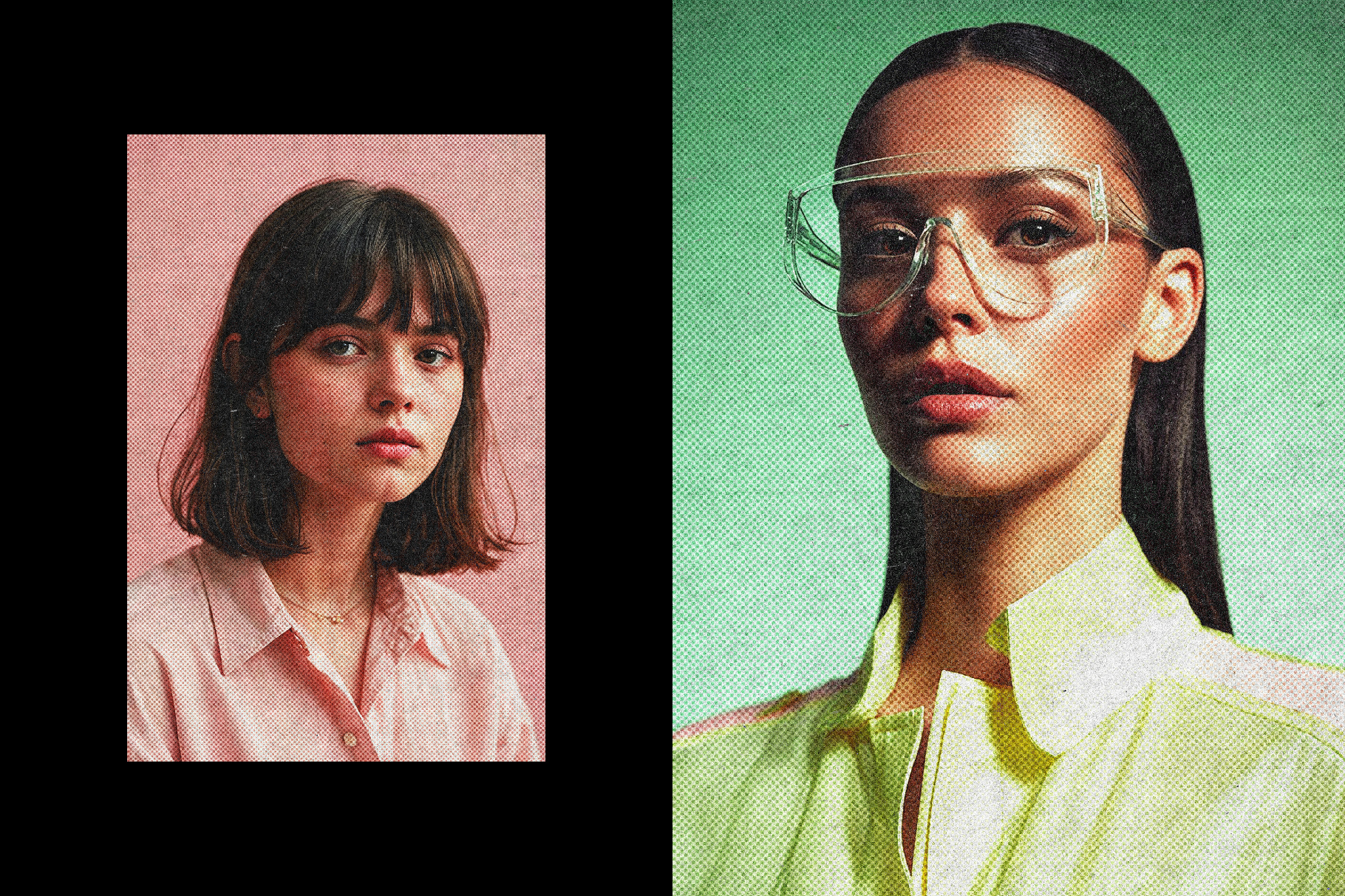 Retro Printed Photo Effect