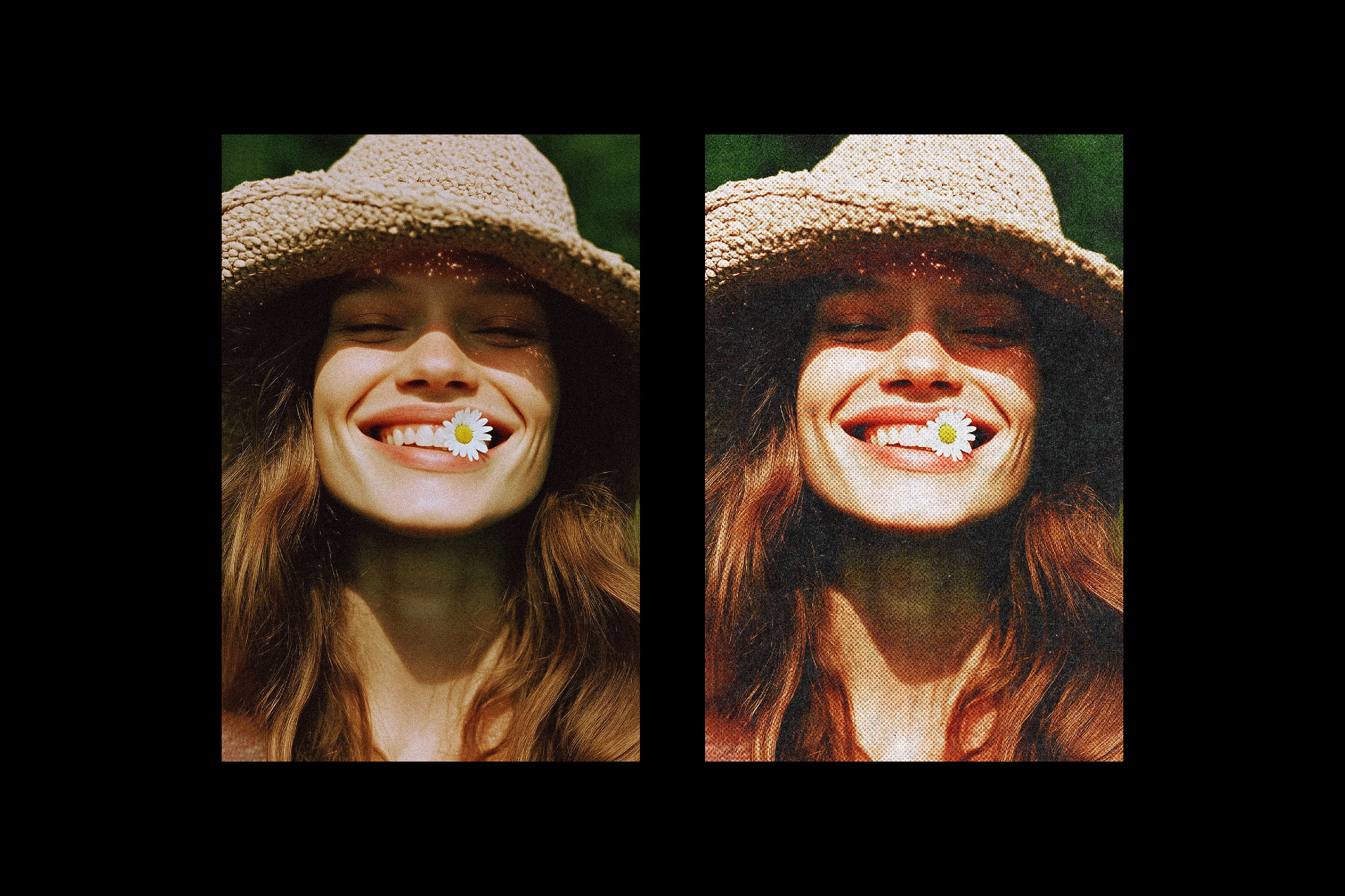 Retro Printed Photo Effect