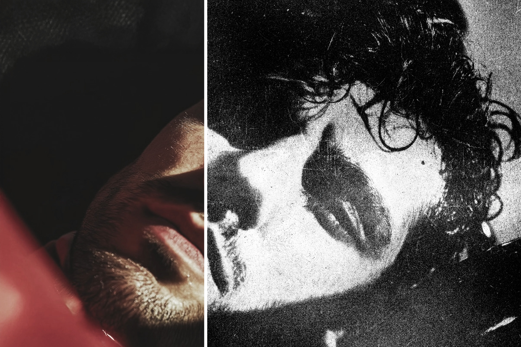 Grunge Riso Photo Effect