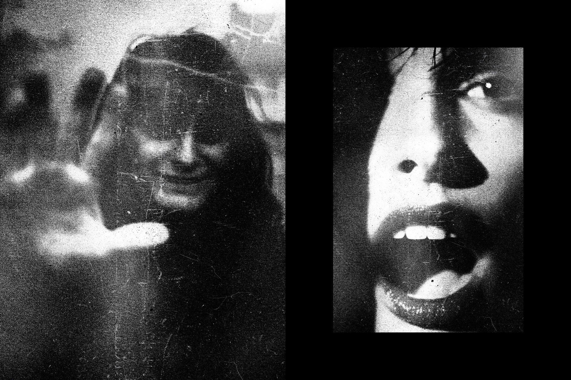 Grunge Riso Photo Effect