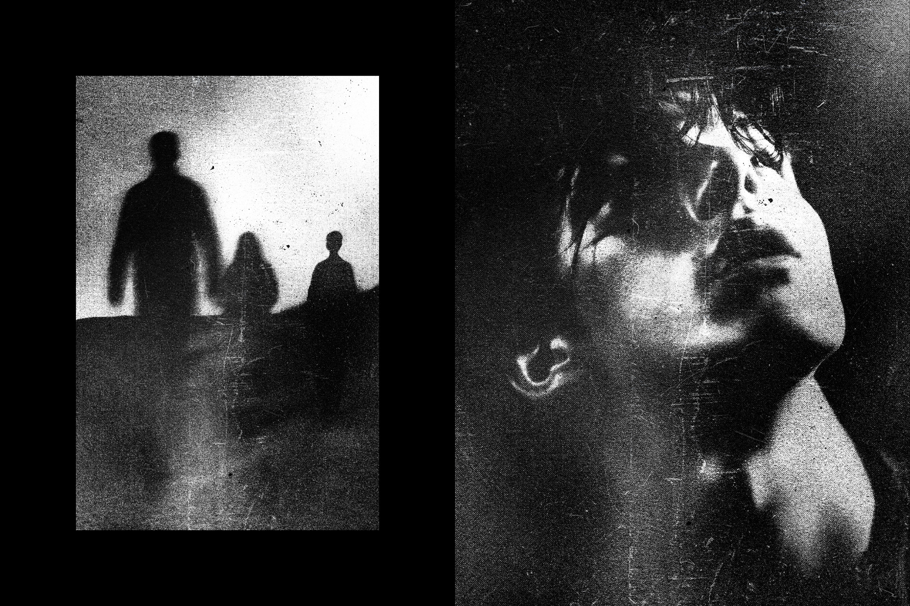 Grunge Riso Photo Effect