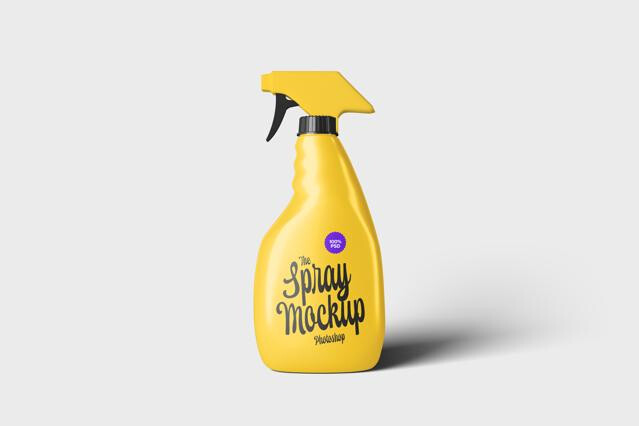 Spray Bottle Mockups