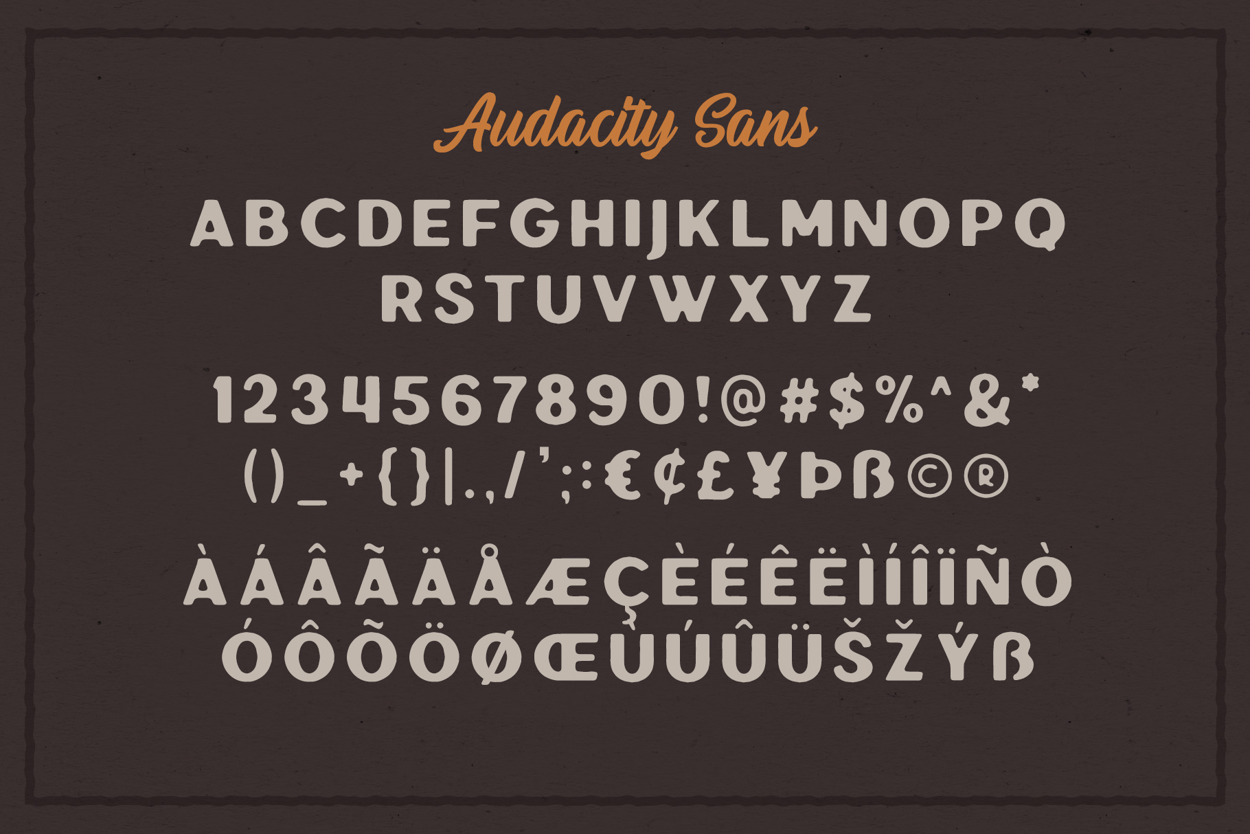 Audacity - Font Duo