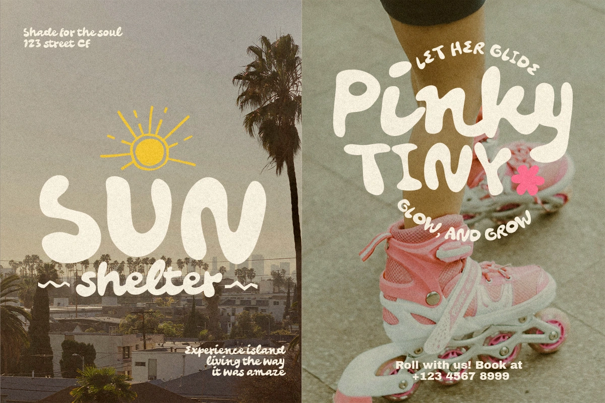 Youth Brain - Groovy Bold Font