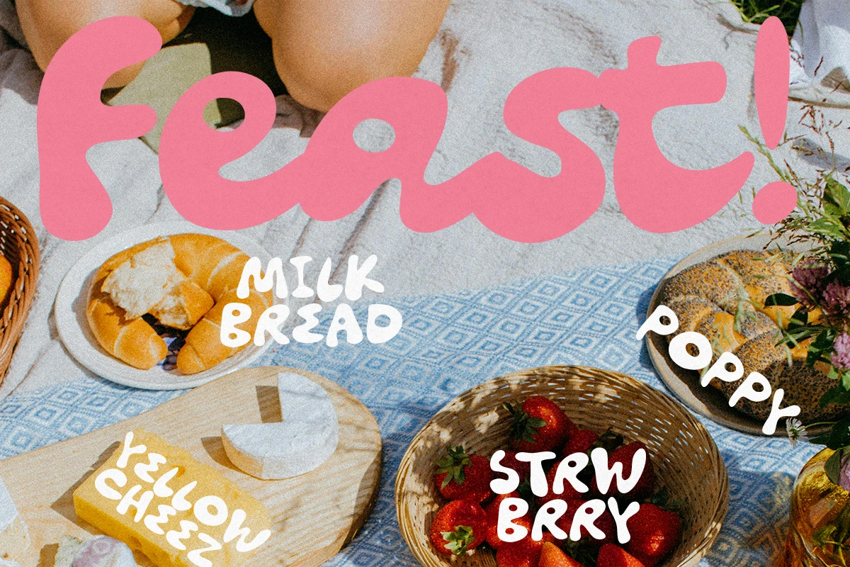 Youth Brain - Groovy Bold Font