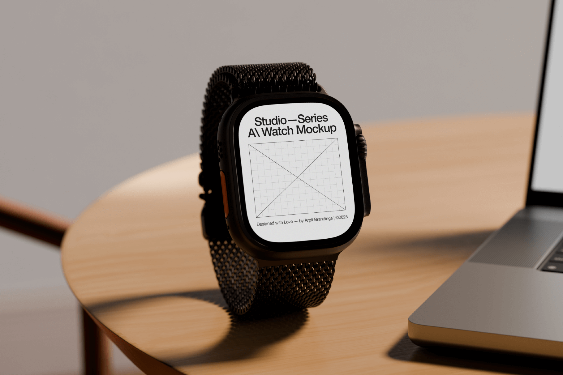 Apple Watch Ultra Mockup