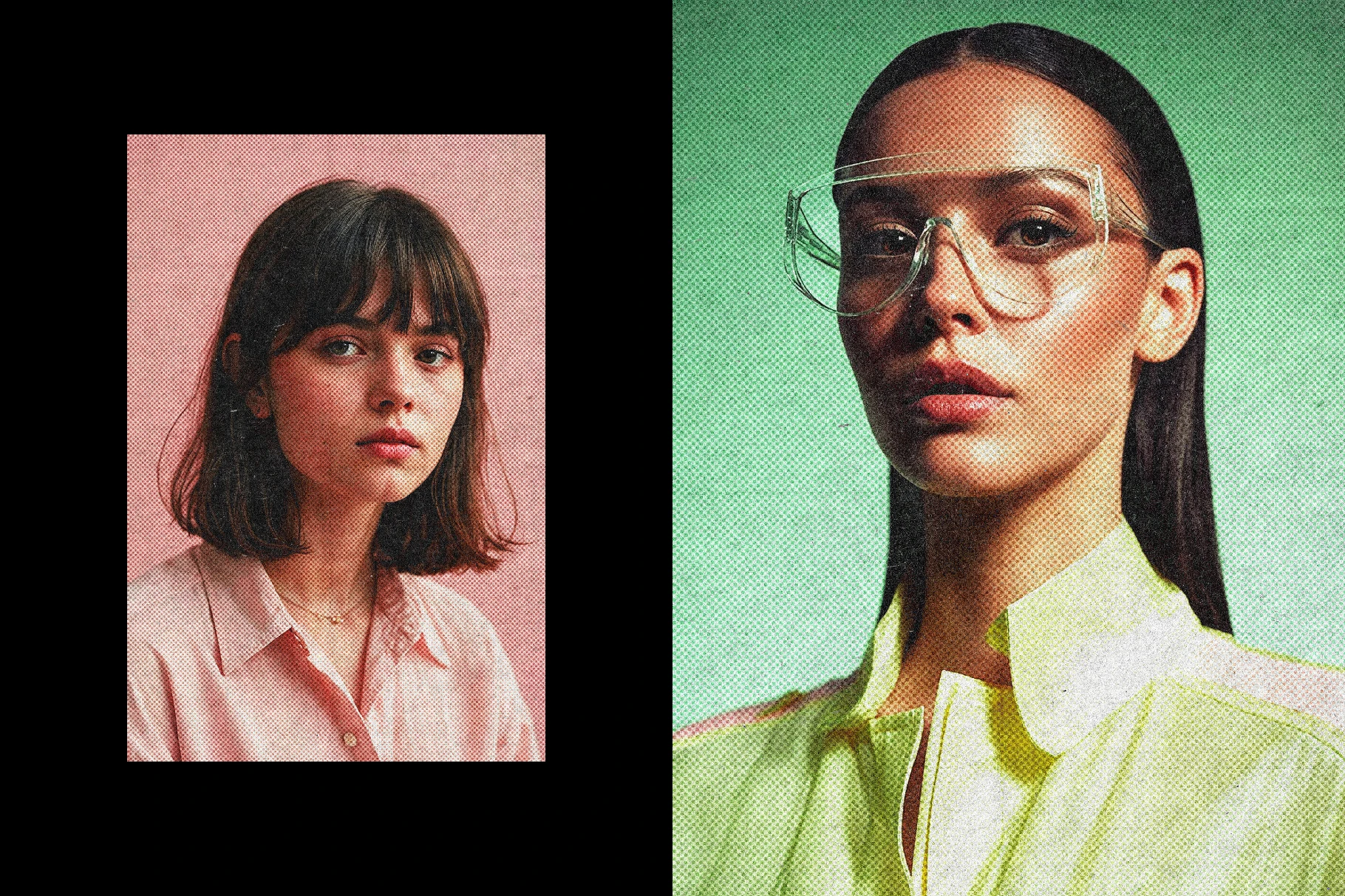 Retro Printed Photo Effect
