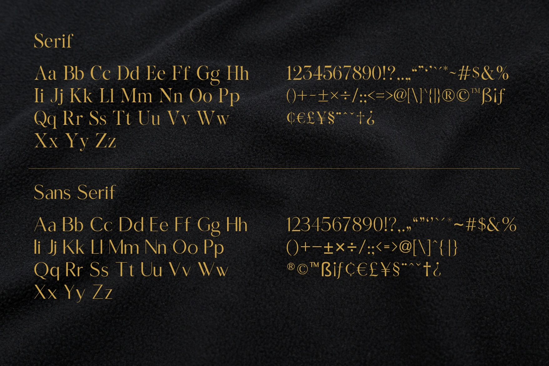 Auraluxe – The Luxury Font Trio