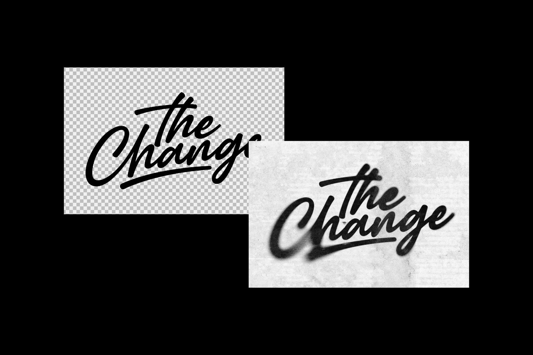 Dirty Stamp Text & Logo Effect