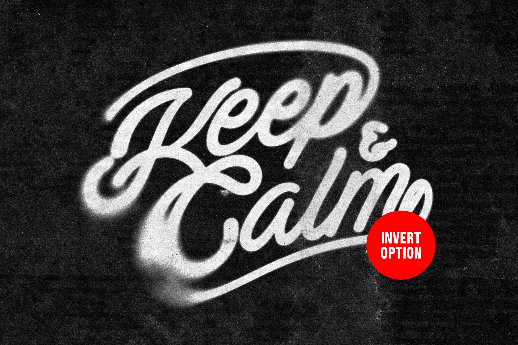 Dirty Stamp Text & Logo Effect