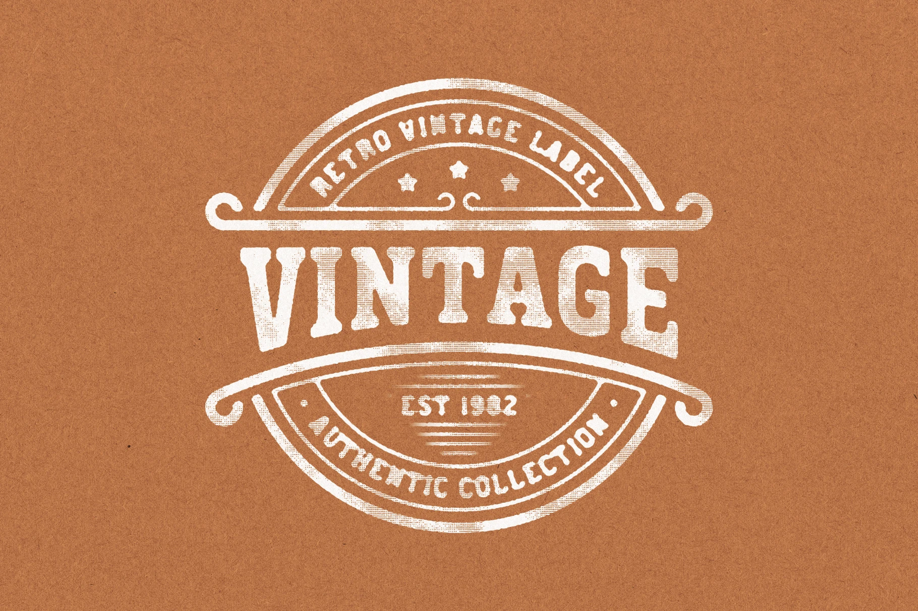 Vintage Stamp Effect