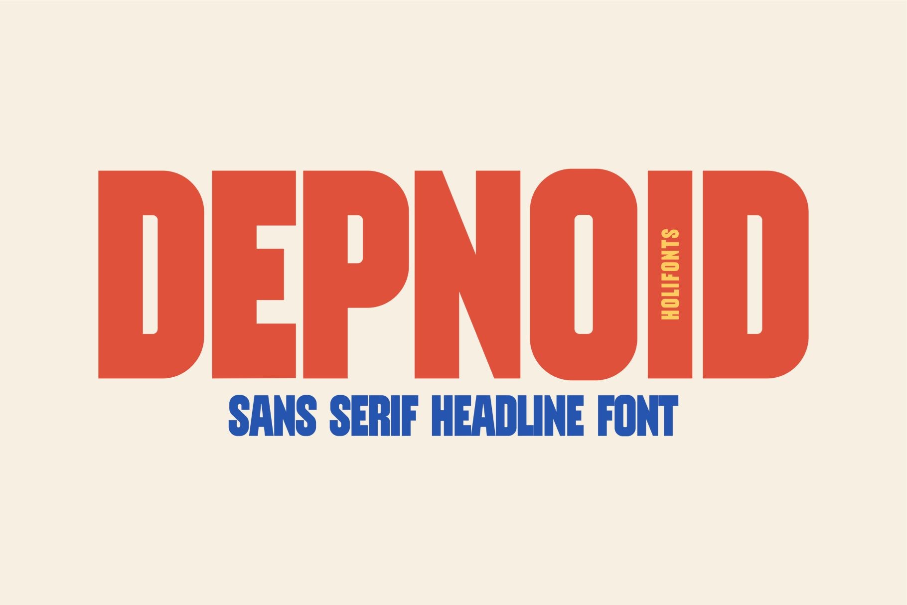 Depnoid Headline Font