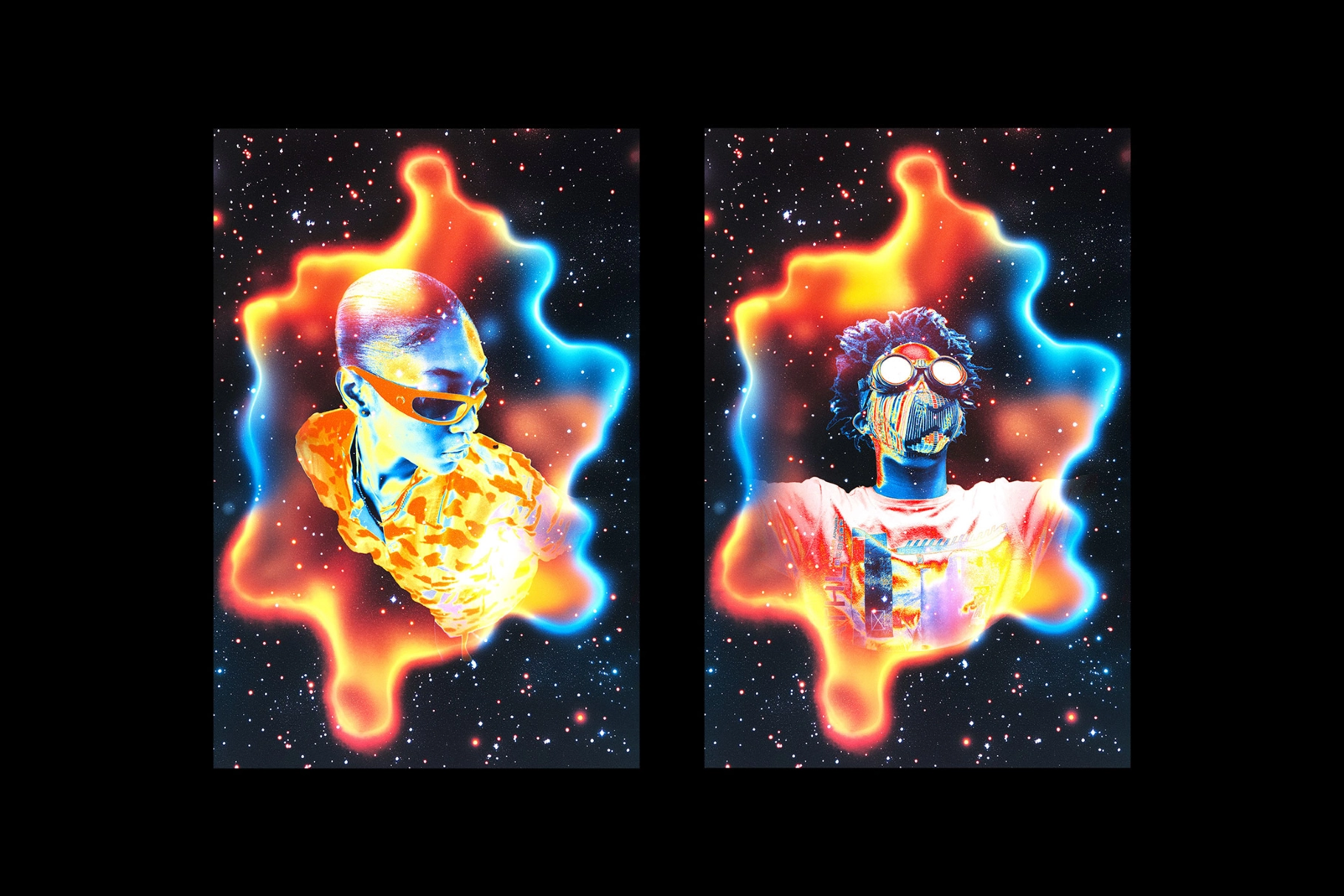 Thermal Mask Poster Effect