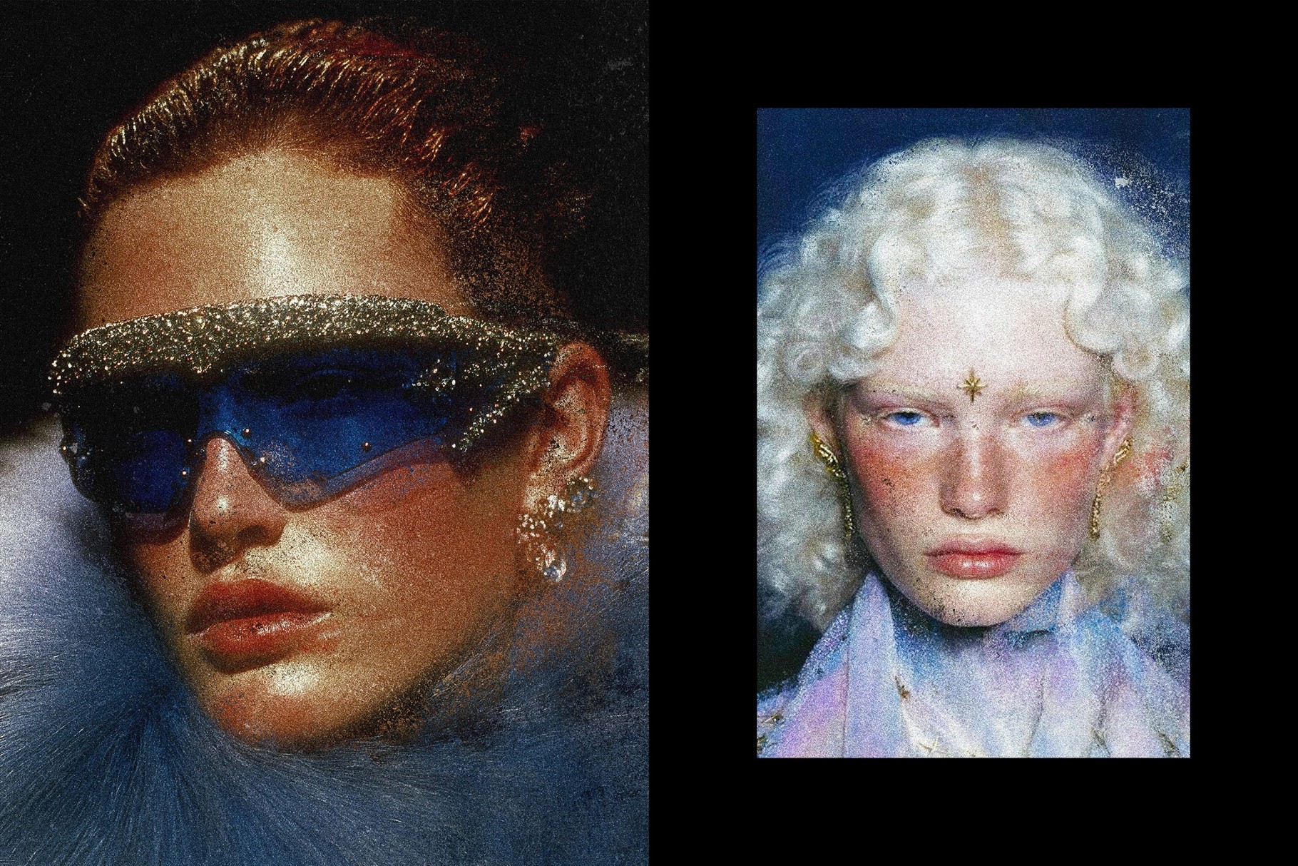 Bad Distorted Print Effect
