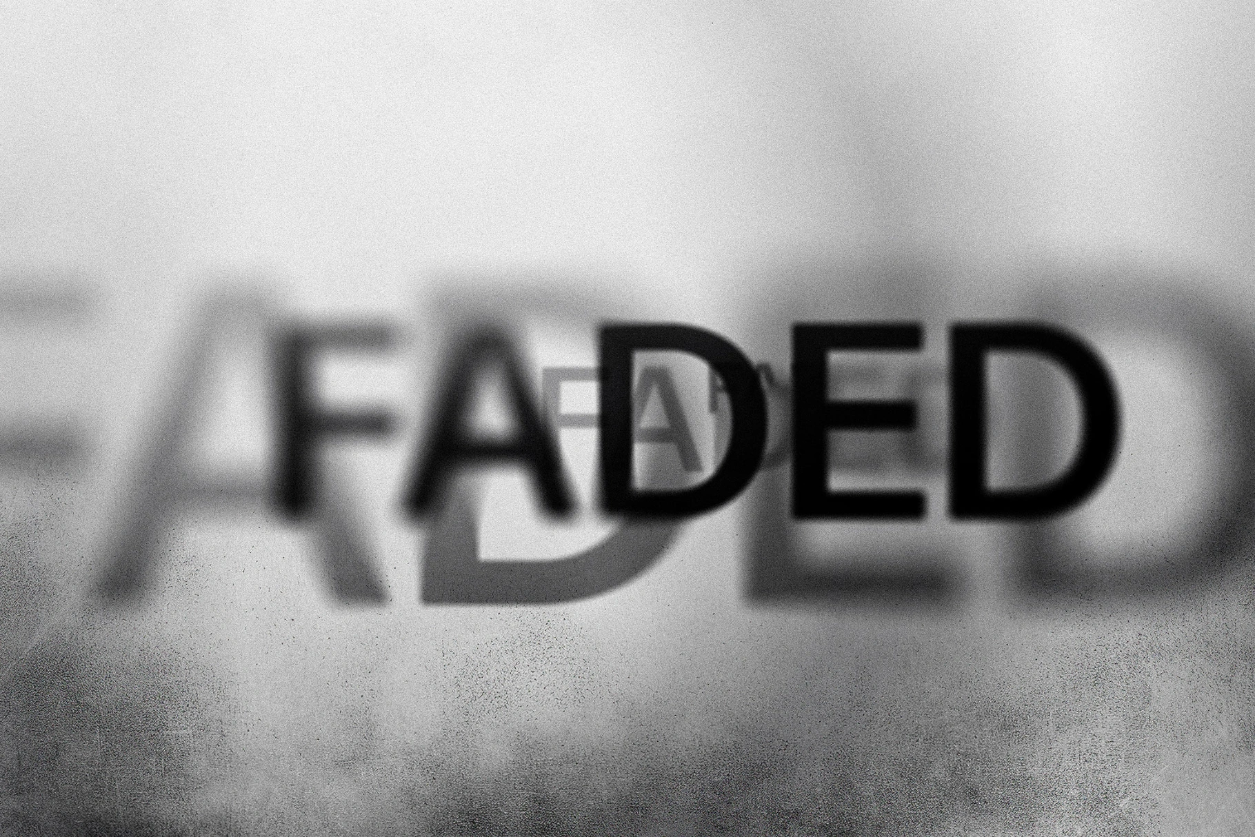 Ghost Text Effect