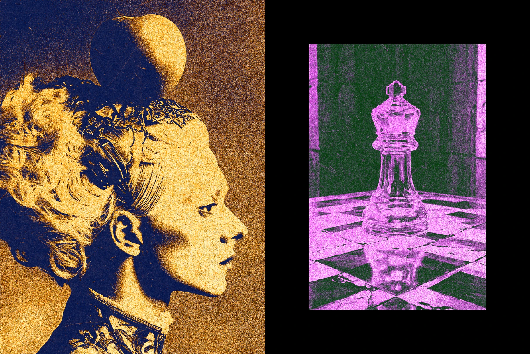 Noise Risoprint Photo Effect
