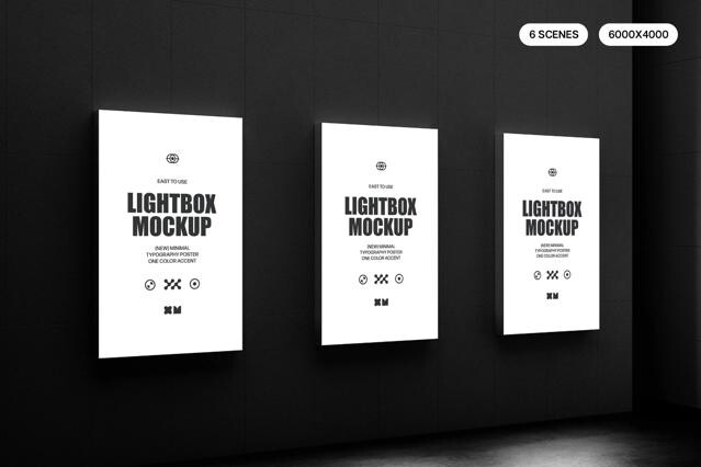 Lightbox Mockups Collection