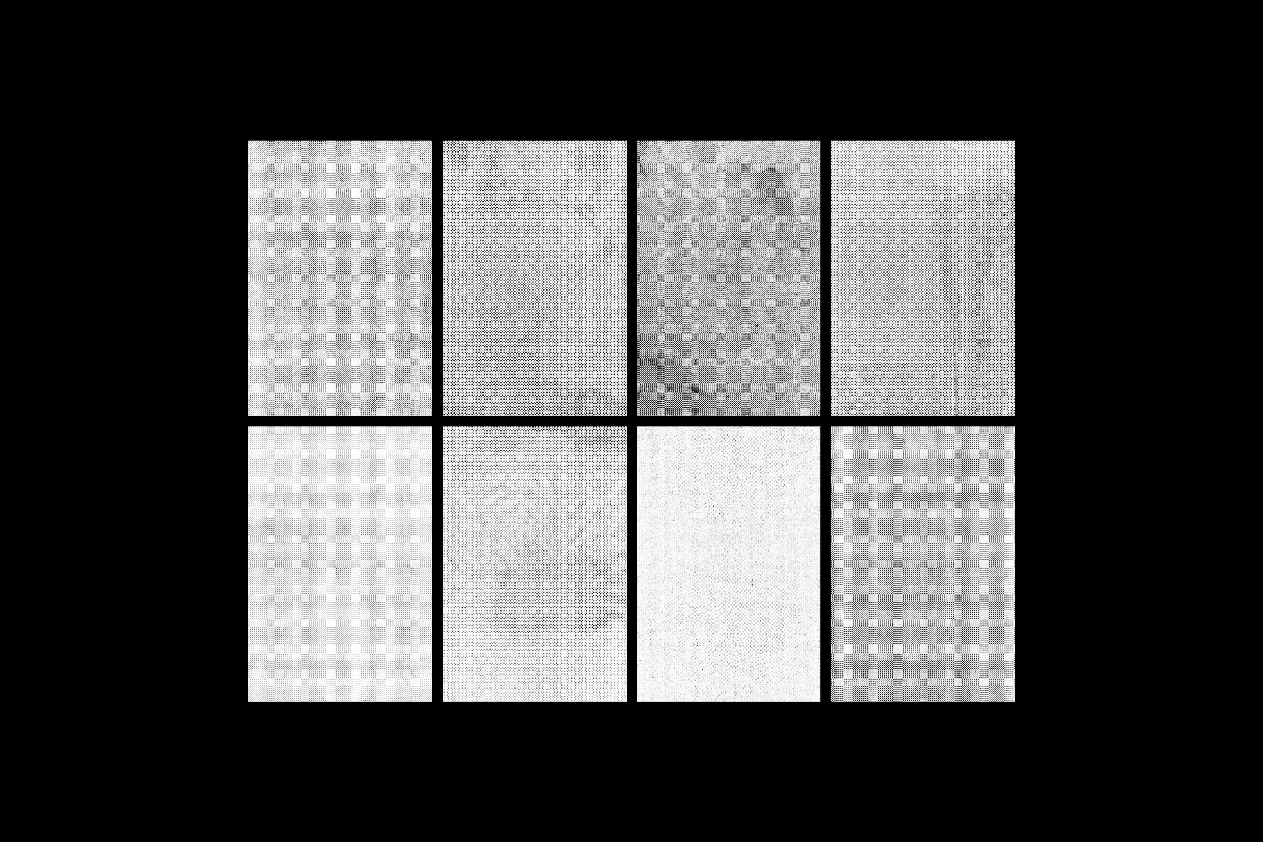 Authentic Halftone Textures