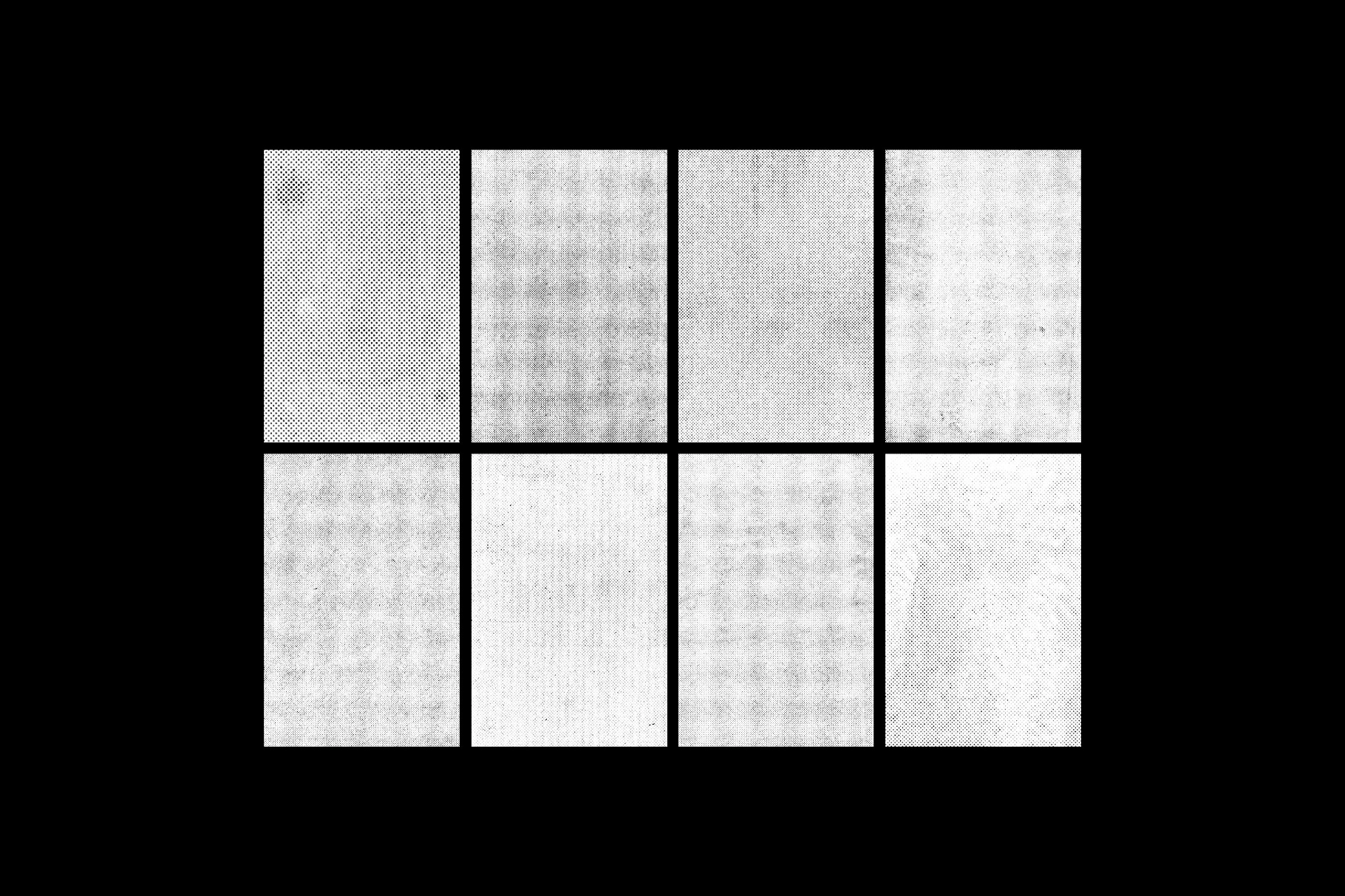 Authentic Halftone Textures