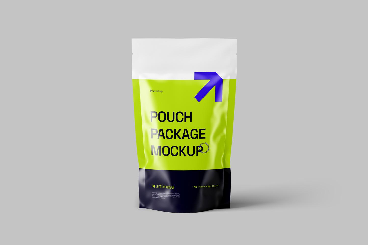 Packaging Pouch Mockups