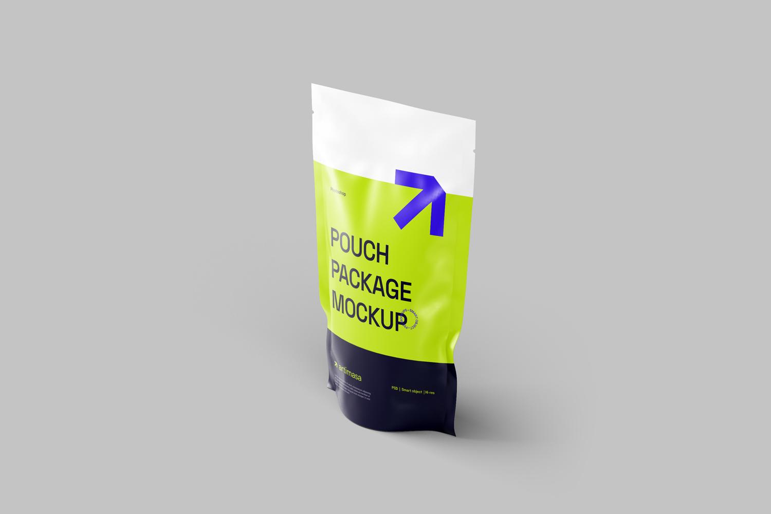 Packaging Pouch Mockups