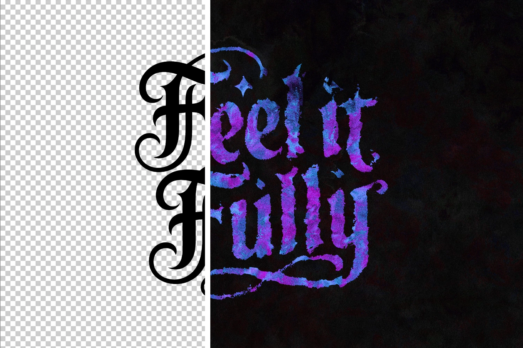 Rust Metal Text Effect