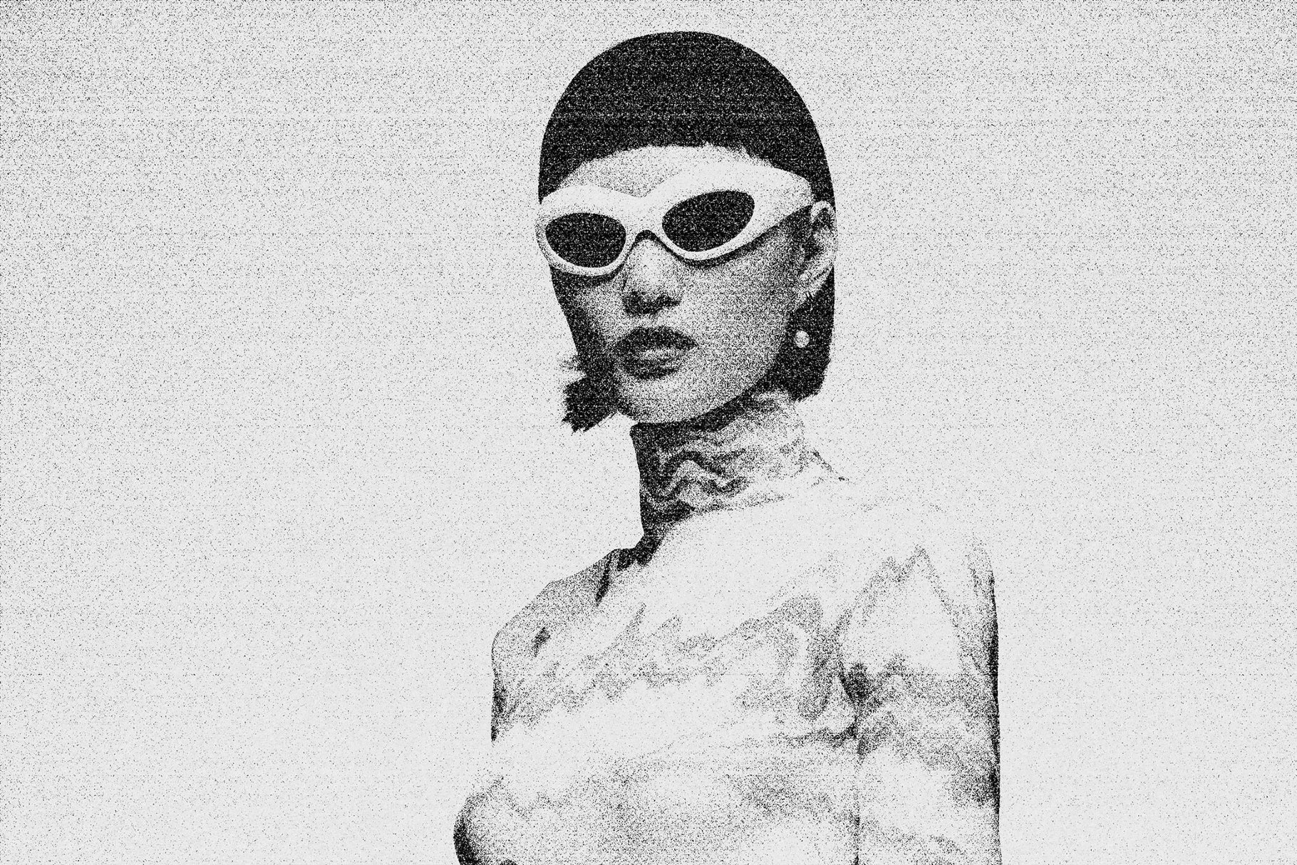 Retro Grainy Printer Effect
