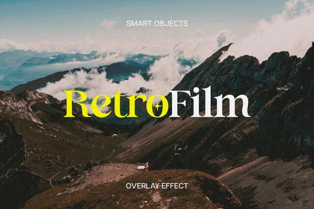 Retro Film Photo Effect