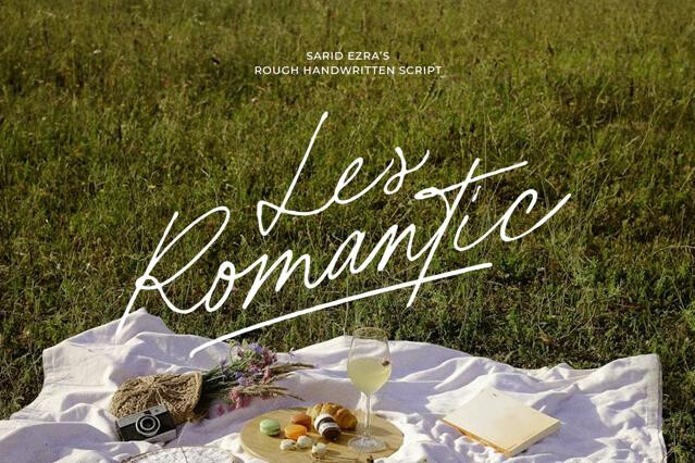 Les Romantic - Rough Handwritten