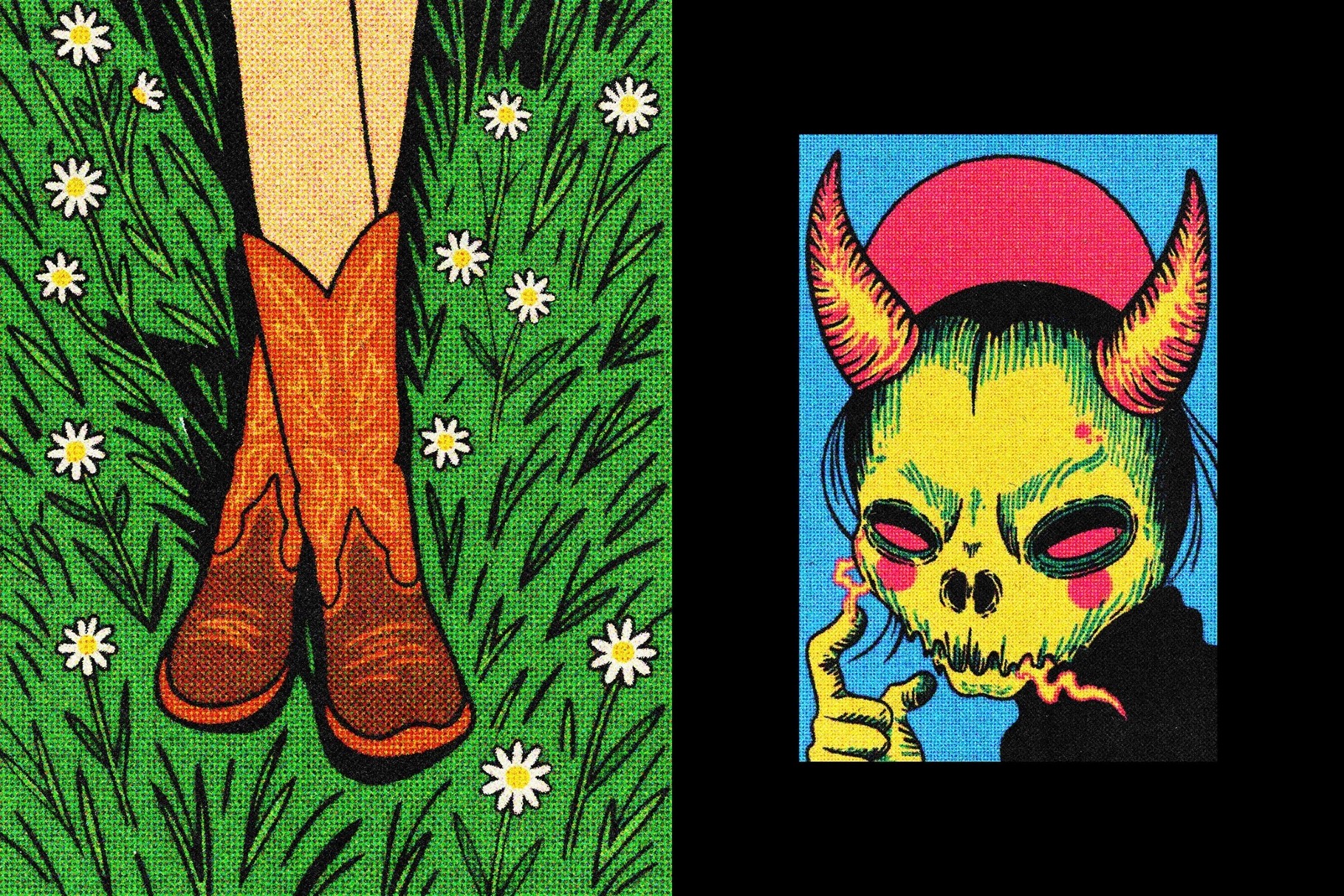 Halftone Print Style Effect