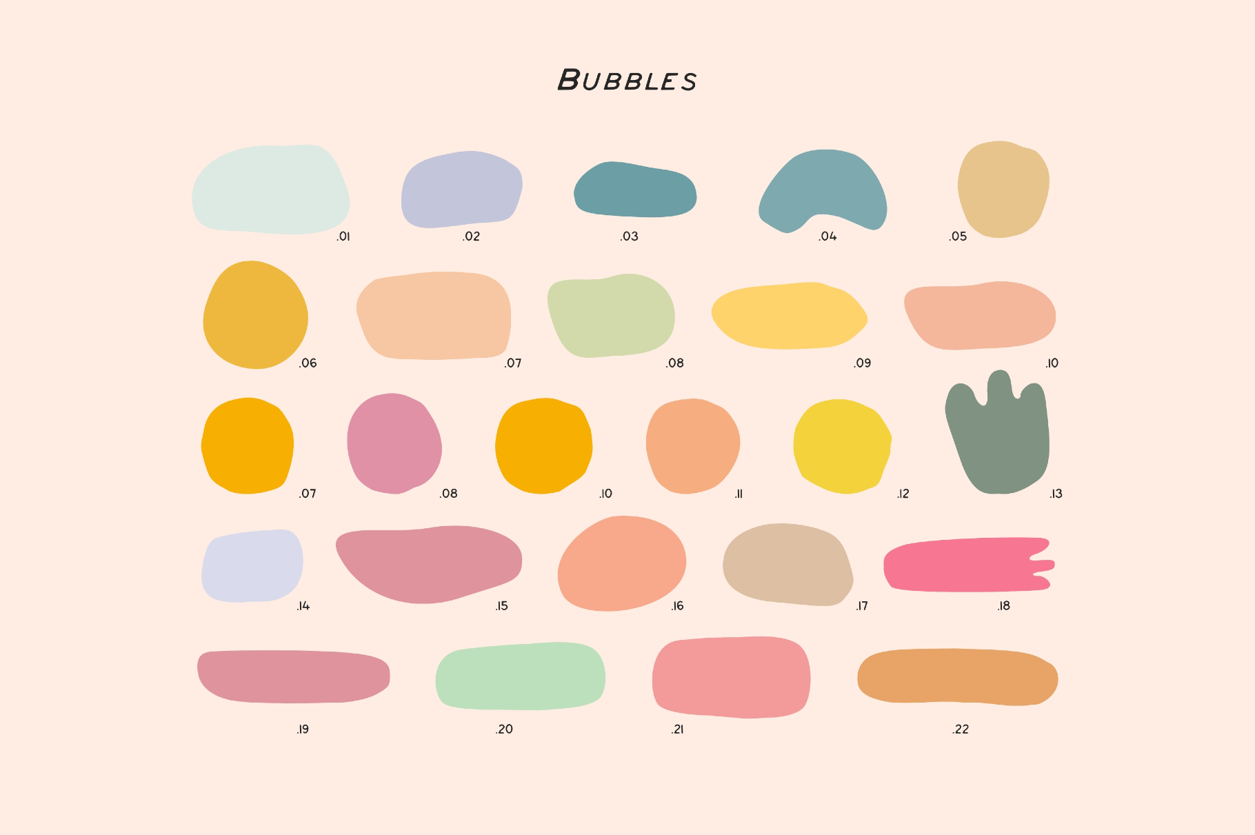 Bubbles, Arrows & Frames
