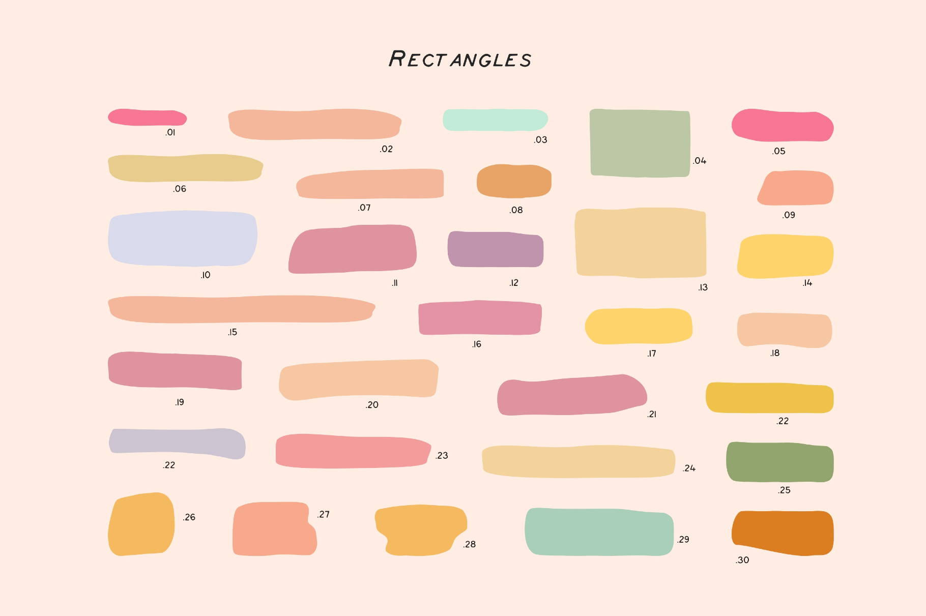 Bubbles, Arrows & Frames