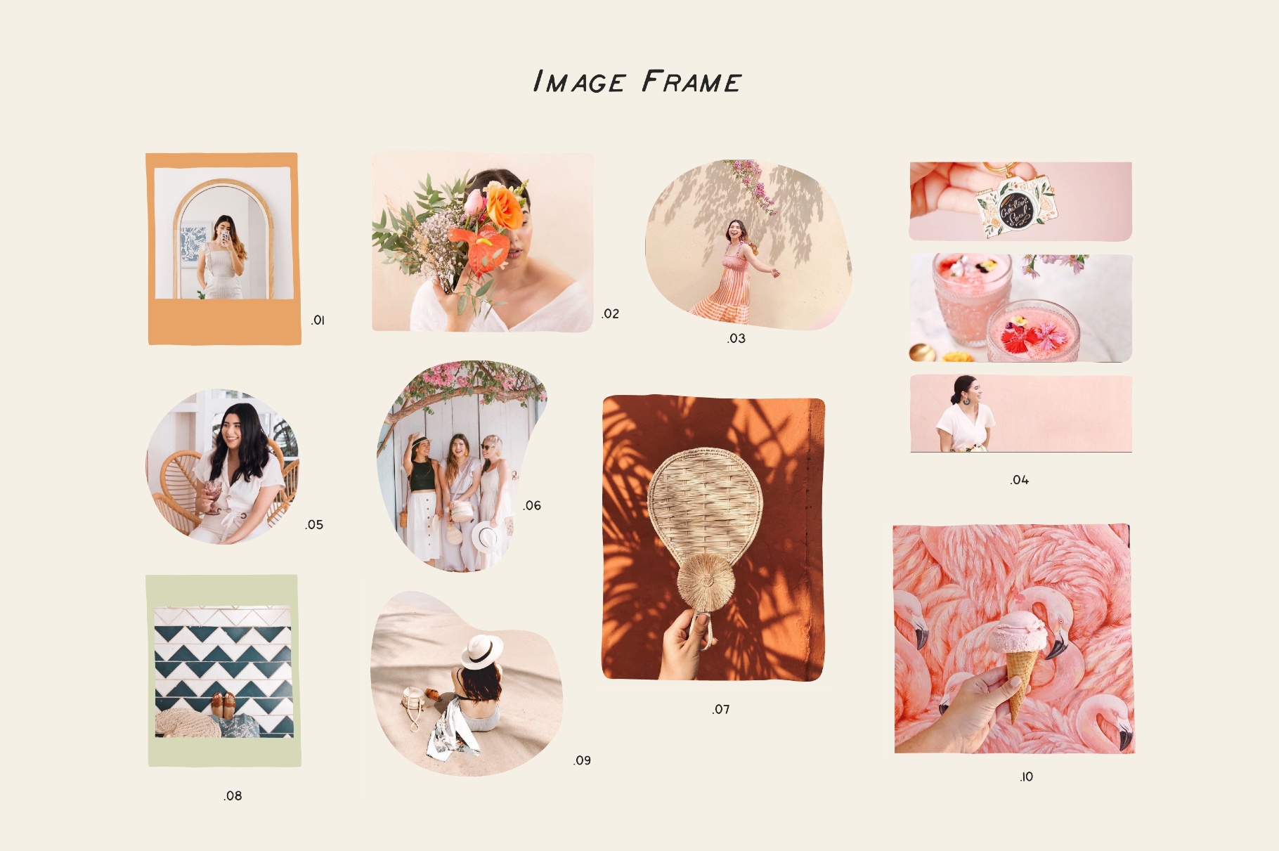 Bubbles, Arrows & Frames