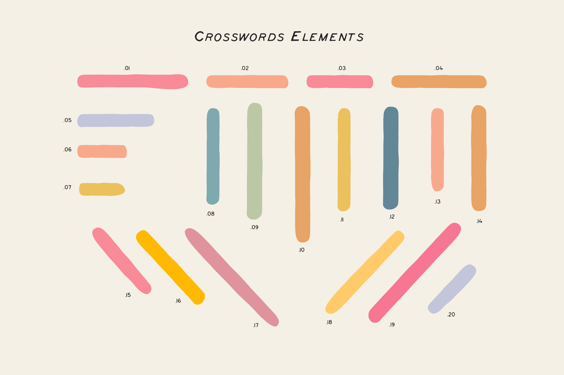 Bubbles, Arrows & Frames