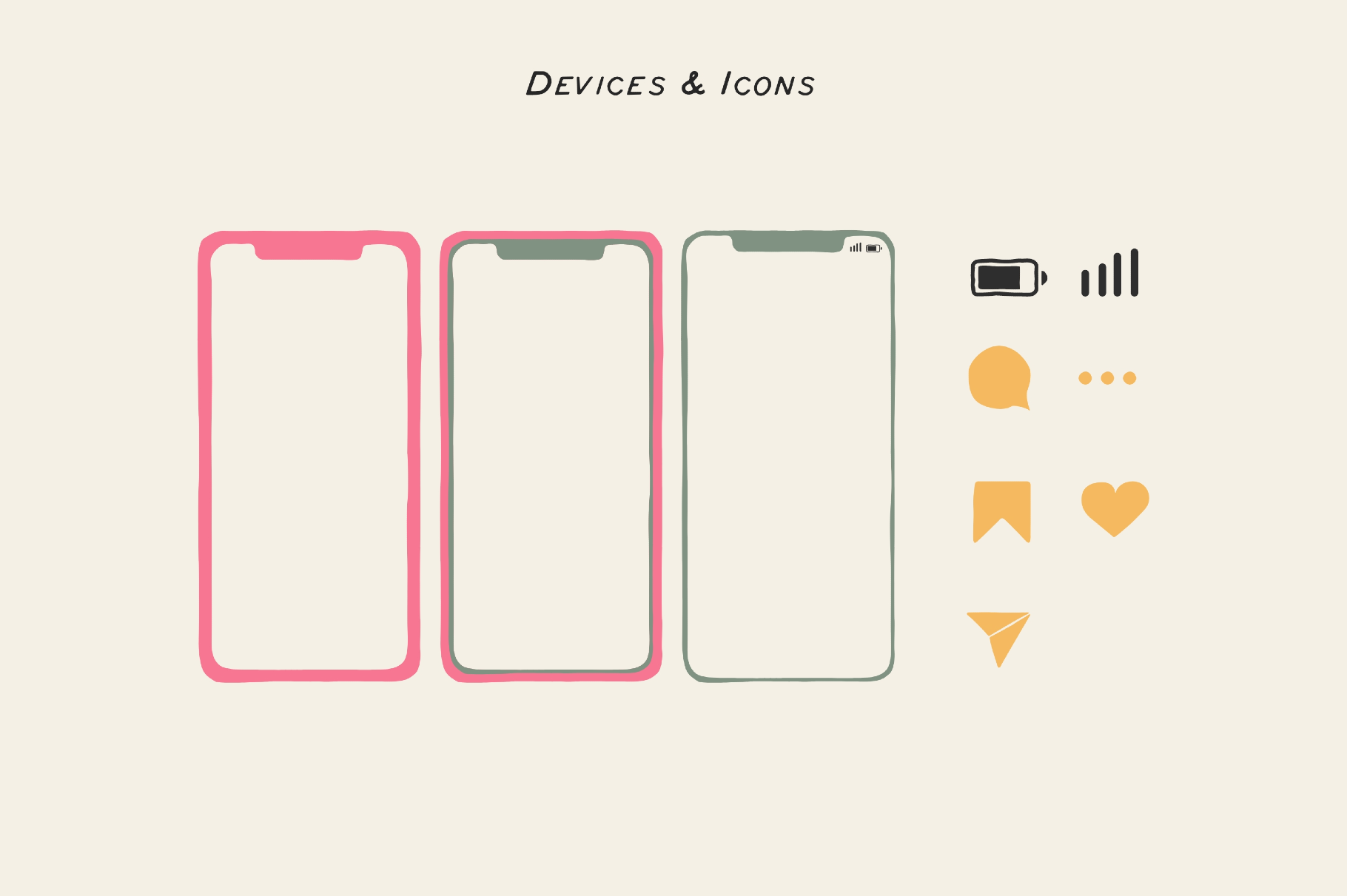 Bubbles, Arrows & Frames