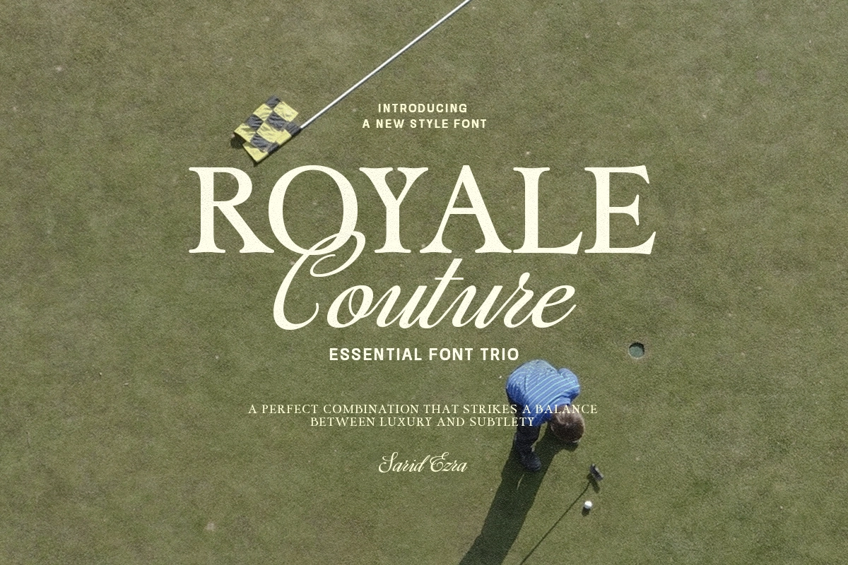 Royale Couture - Essential Font Trio