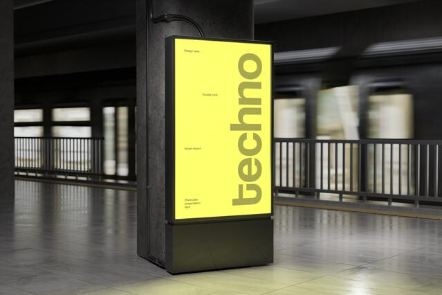 Digital Poster Mockup