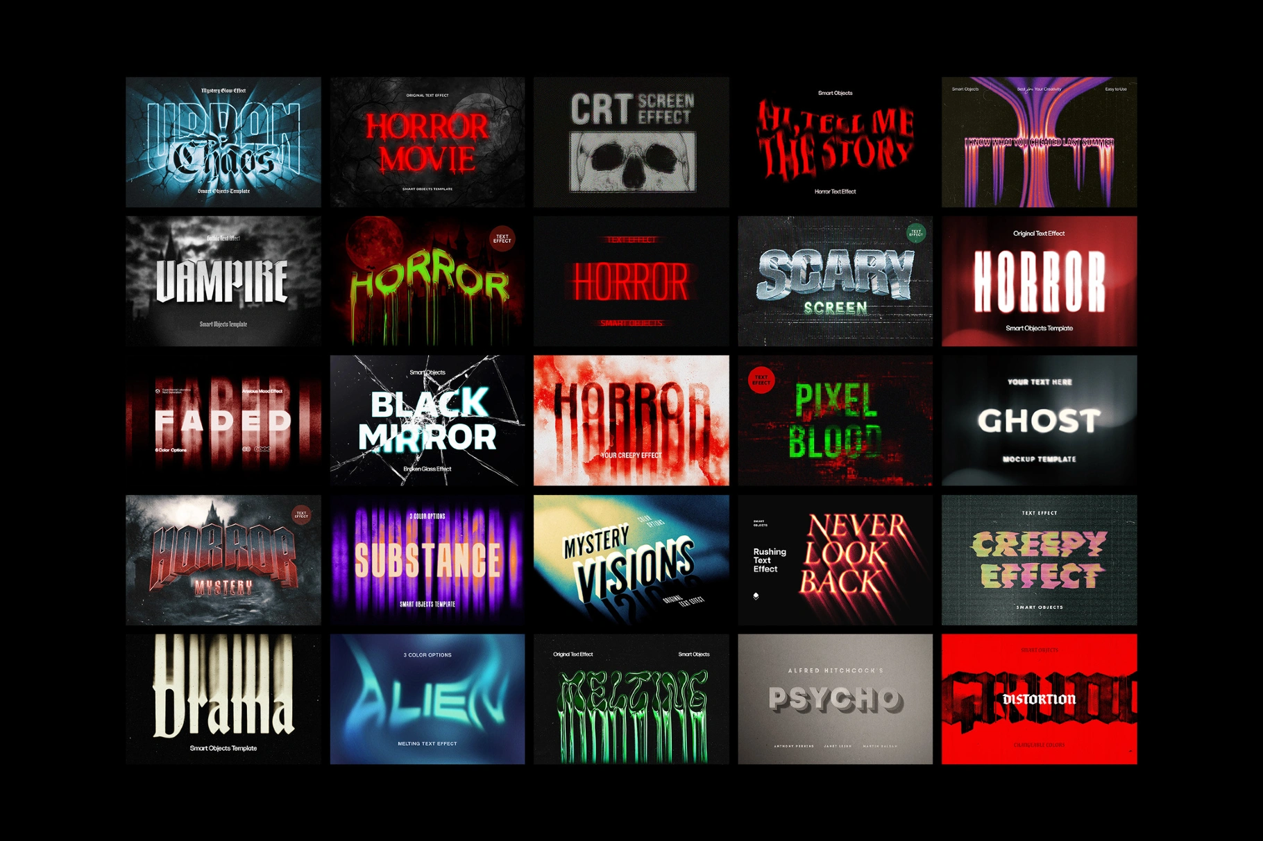 Halloween Photoshop Effects Bundle