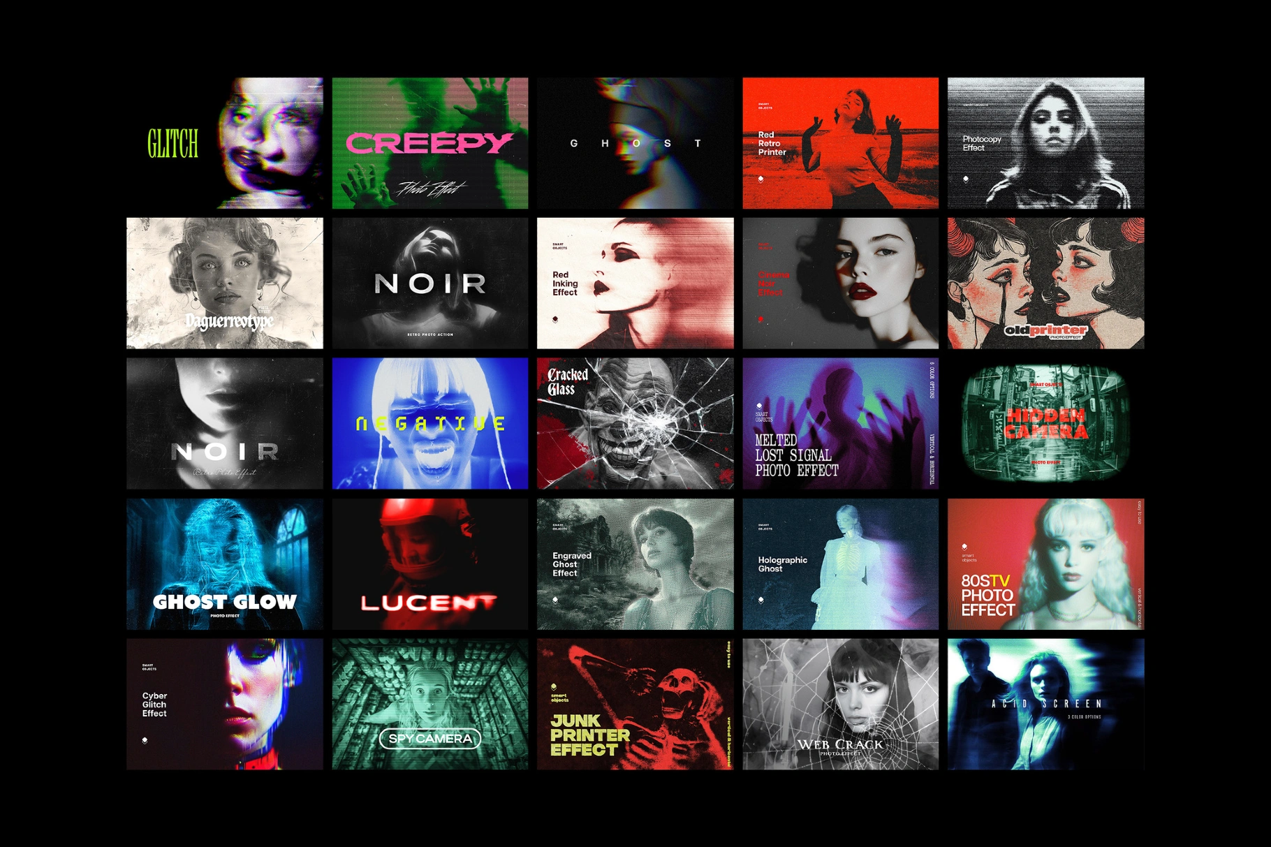 Halloween Photoshop Effects Bundle